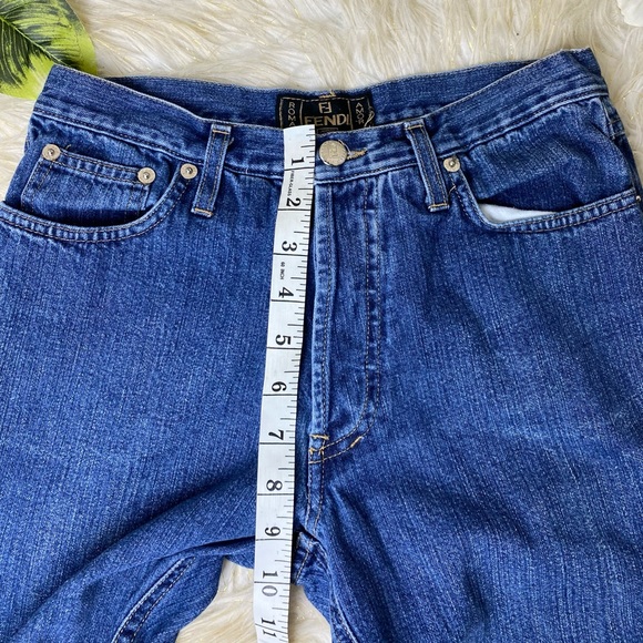 Fendi Vintage Denim Jenas sz 27 - Picture 8 of 9